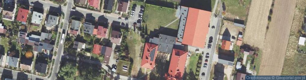 Zdjęcie satelitarne Szkolna ul.