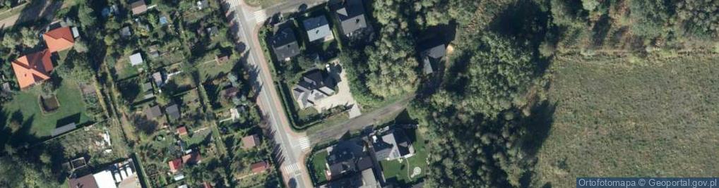 Zdjęcie satelitarne Szmaragdowa ul.