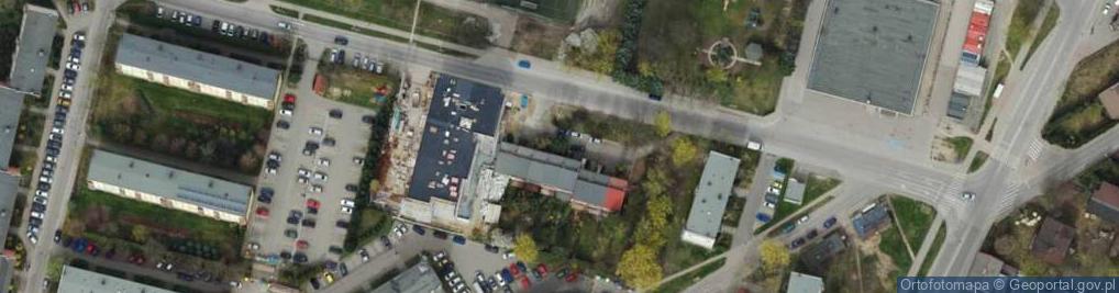 Zdjęcie satelitarne Szarych Szeregów ul.