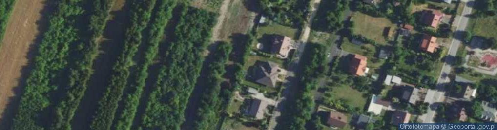 Zdjęcie satelitarne Szczęśliwa ul.