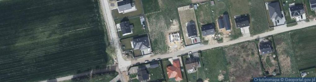 Zdjęcie satelitarne Szmaragdowa ul.