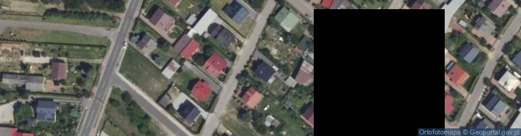 Zdjęcie satelitarne Szmaragdowa ul.