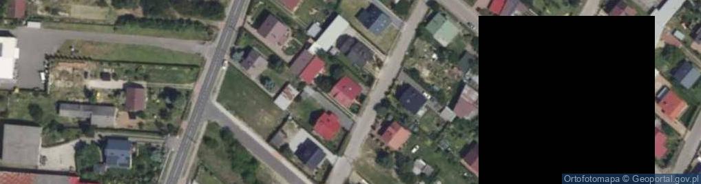 Zdjęcie satelitarne Szmaragdowa ul.