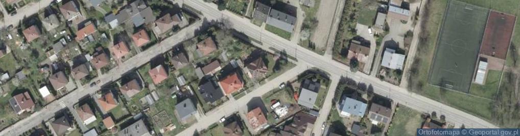 Zdjęcie satelitarne Szkolna ul.