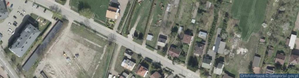 Zdjęcie satelitarne Szkolna ul.