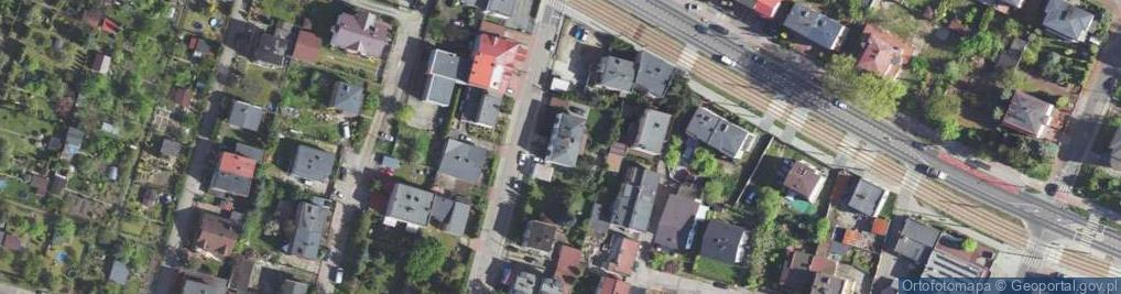 Zdjęcie satelitarne Szara ul.