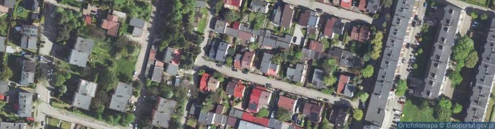 Zdjęcie satelitarne Szczęśliwa ul.
