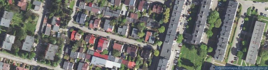 Zdjęcie satelitarne Szczęśliwa ul.