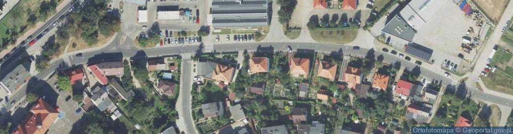 Zdjęcie satelitarne Szkolna ul.