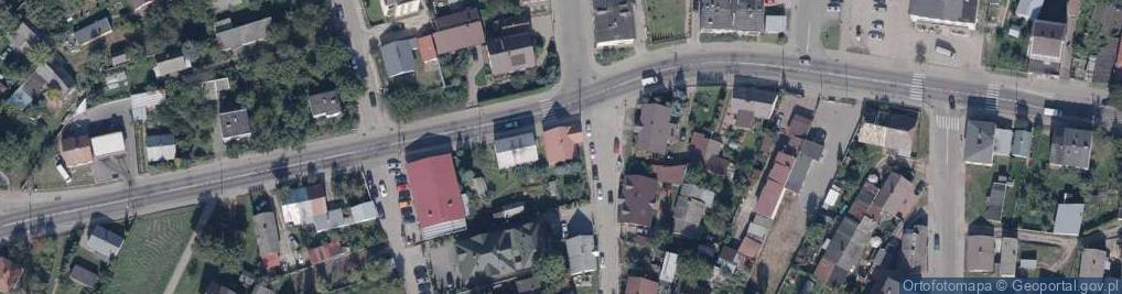 Zdjęcie satelitarne Szkolna ul.