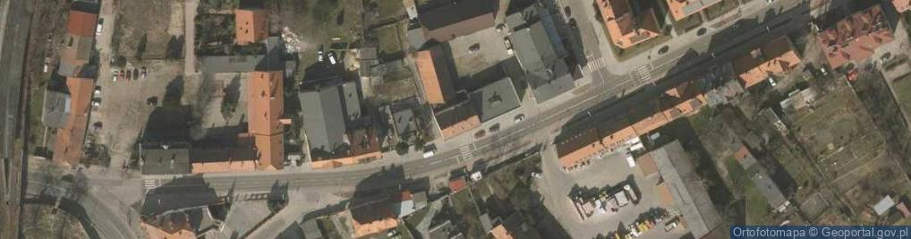 Zdjęcie satelitarne Szarych Szeregów ul.