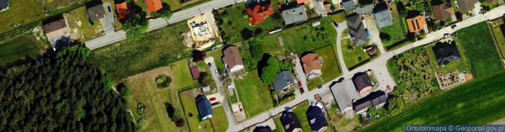 Zdjęcie satelitarne Szpaków ul.