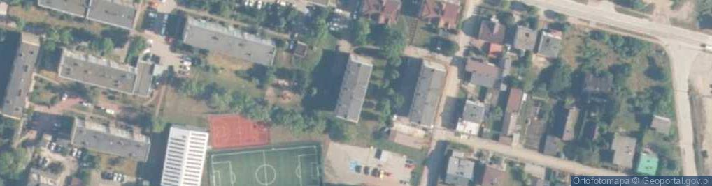 Zdjęcie satelitarne Szarych Szeregów ul.