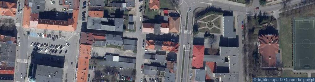 Zdjęcie satelitarne Szkolna ul.