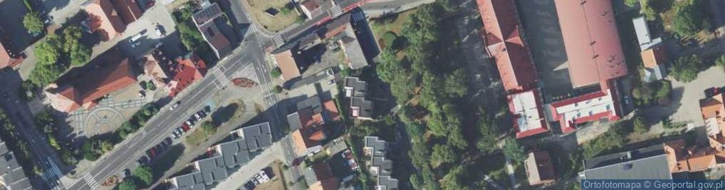 Zdjęcie satelitarne Szkolna ul.