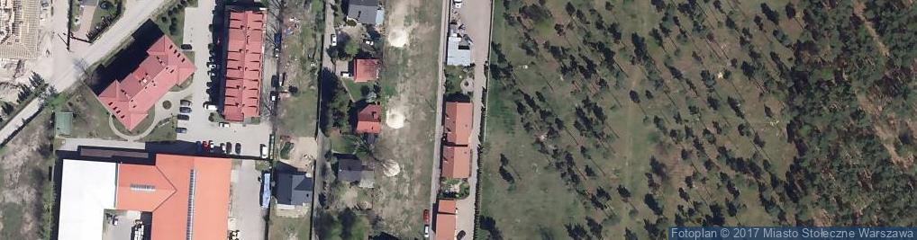 Zdjęcie satelitarne Szklarniowa ul.