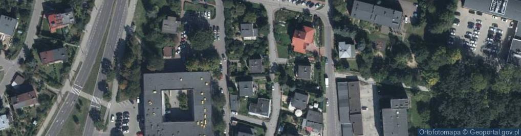 Zdjęcie satelitarne Szeroka ul.