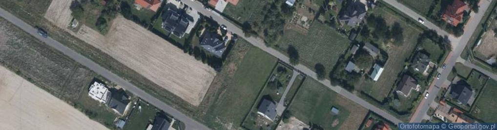 Zdjęcie satelitarne Szmaragdowa ul.