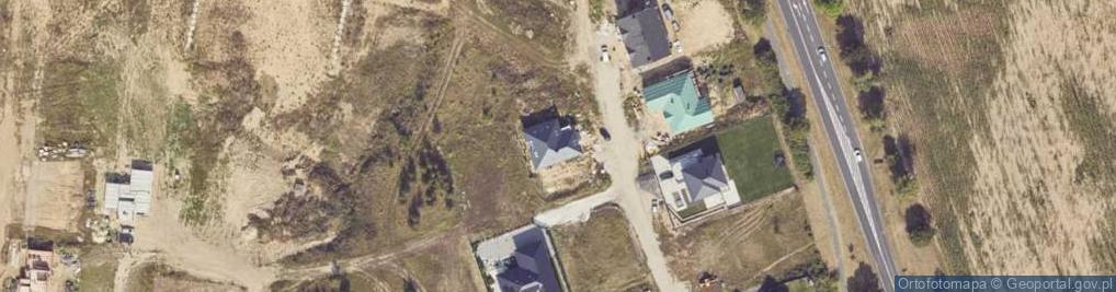 Zdjęcie satelitarne Szmaragdowa ul.