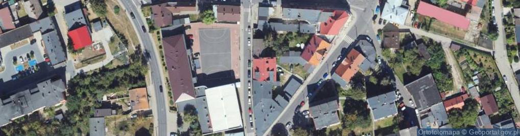 Zdjęcie satelitarne Szkolna ul.