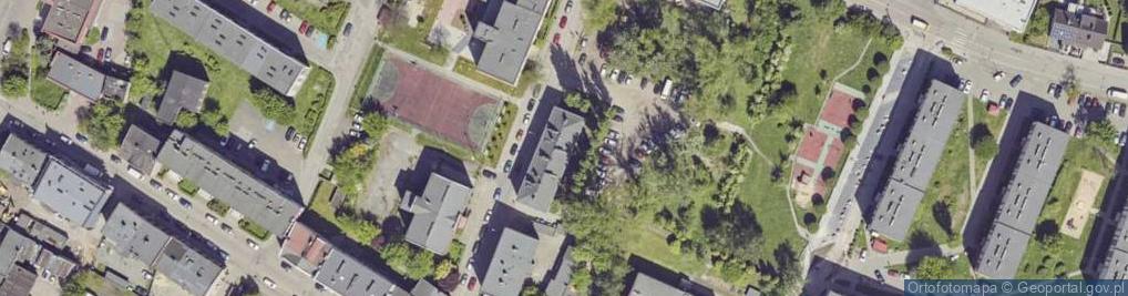 Zdjęcie satelitarne Szkolna ul.
