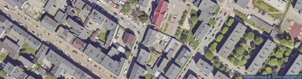 Zdjęcie satelitarne Szkolna ul.