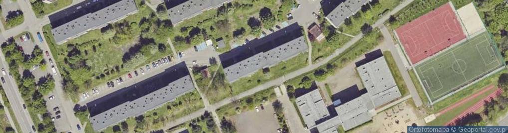 Zdjęcie satelitarne Szczytowa ul.