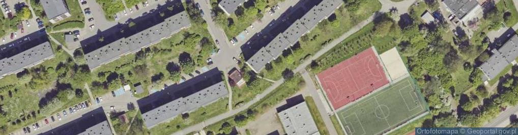 Zdjęcie satelitarne Szczytowa ul.