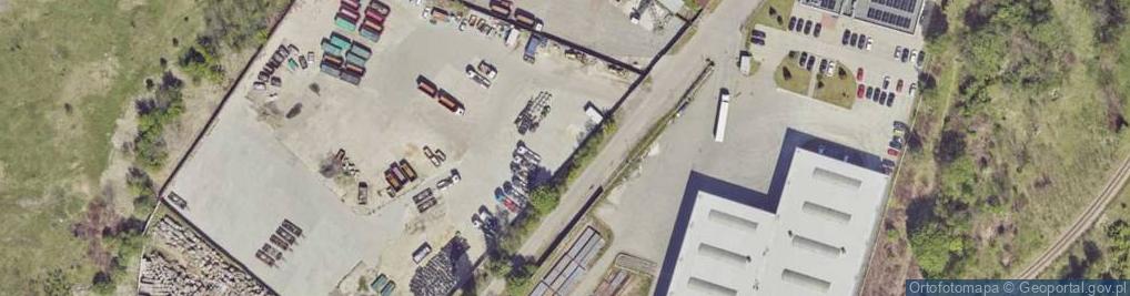 Zdjęcie satelitarne Sztygarska ul.