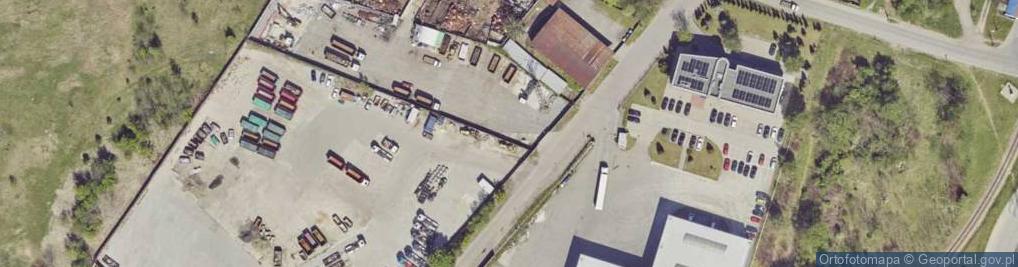 Zdjęcie satelitarne Sztygarska ul.