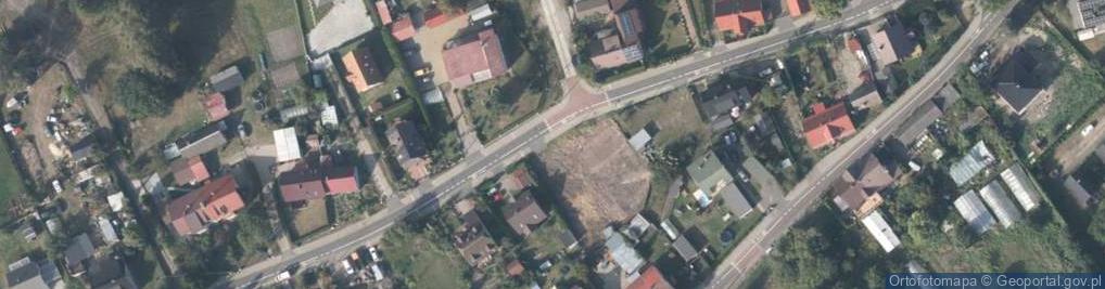 Zdjęcie satelitarne Szmaragdowa ul.