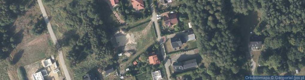 Zdjęcie satelitarne Szmaragdowa ul.