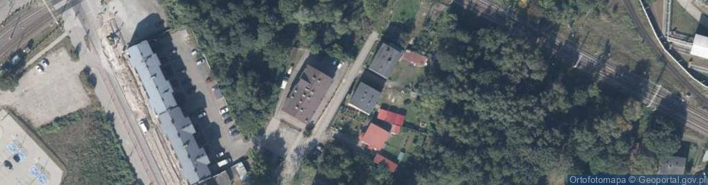 Zdjęcie satelitarne Szwedzka ul.