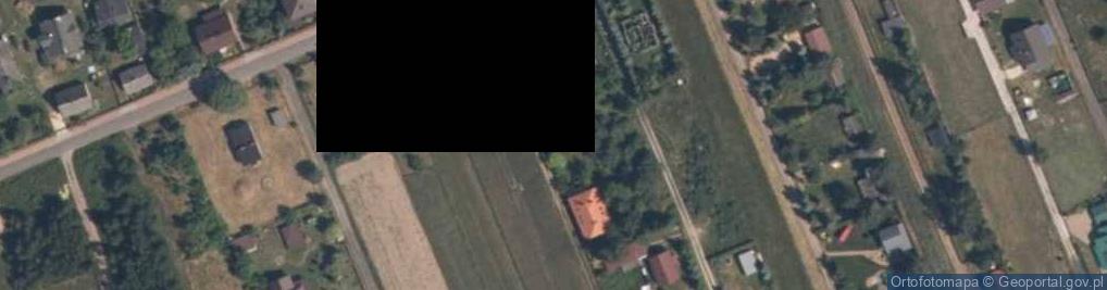 Zdjęcie satelitarne Szmaragdowa ul.