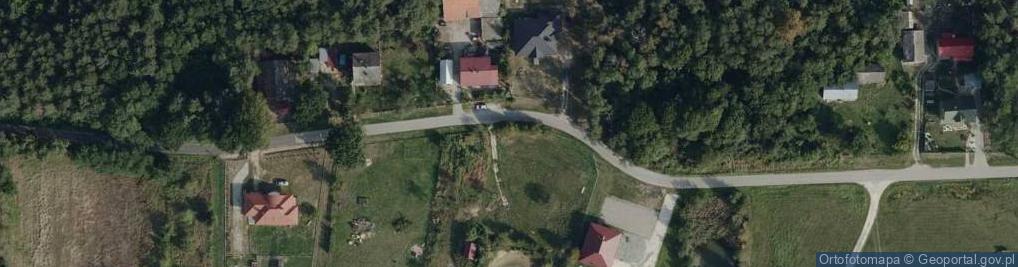 Zdjęcie satelitarne Szafranów ul.