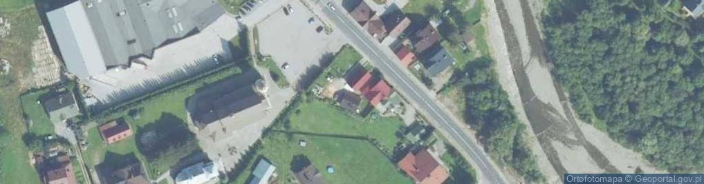 Zdjęcie satelitarne Szczawa ul.