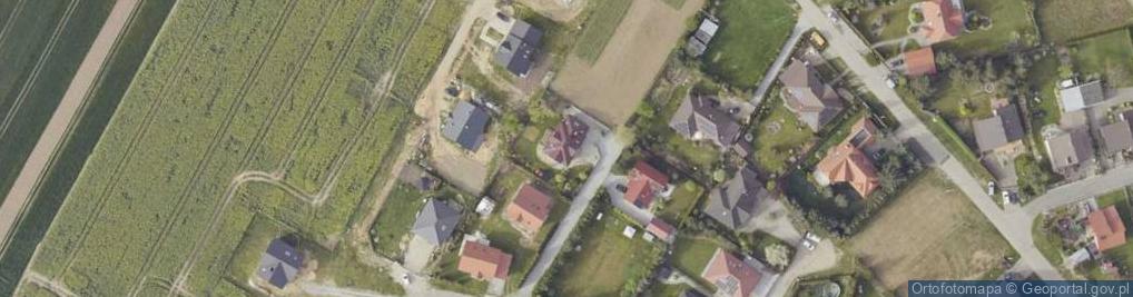 Zdjęcie satelitarne Szmaragdowa ul.