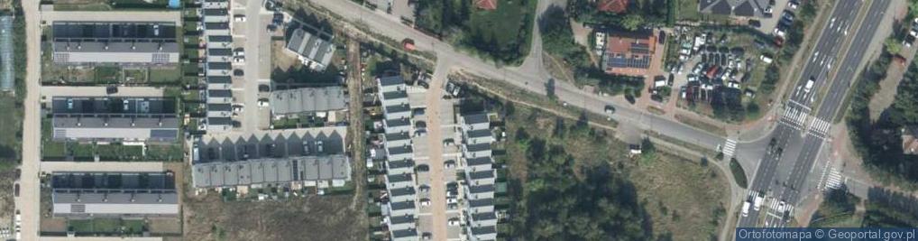 Zdjęcie satelitarne Szrenicka ul.