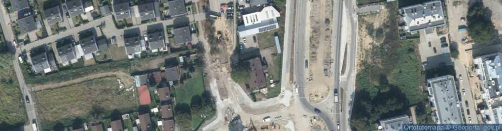Zdjęcie satelitarne Szeroka ul.