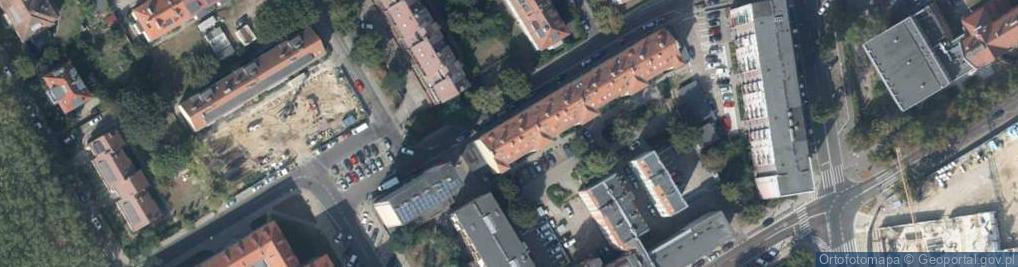 Zdjęcie satelitarne Szymanowskiego Karola ul.