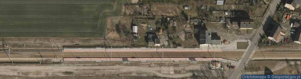 Zdjęcie satelitarne Szczedrzykowice-Stacja ul.