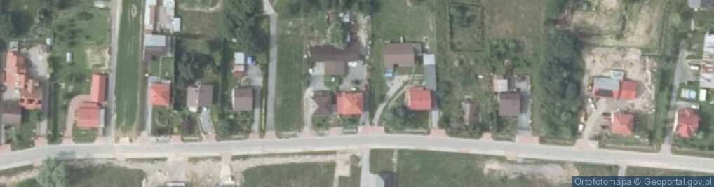 Zdjęcie satelitarne Szczygłów ul.