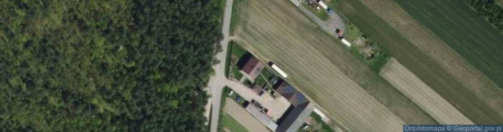Zdjęcie satelitarne Szczyty-Las ul.