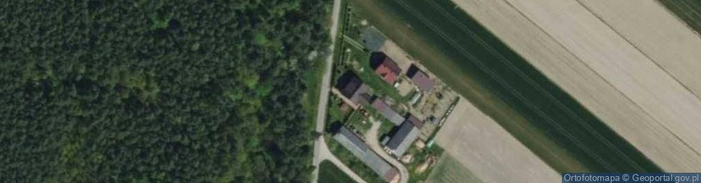 Zdjęcie satelitarne Szczyty-Las ul.