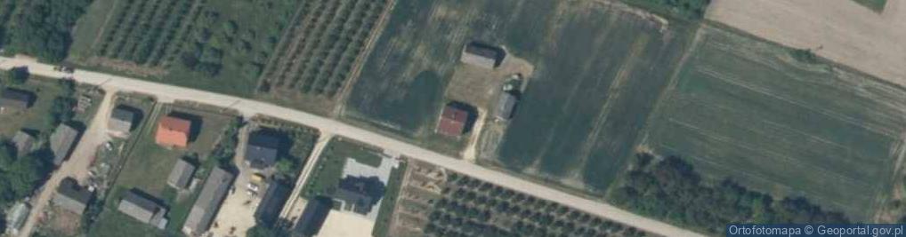 Zdjęcie satelitarne Szklanów ul.