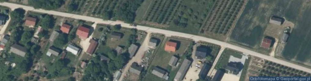 Zdjęcie satelitarne Szklanów ul.