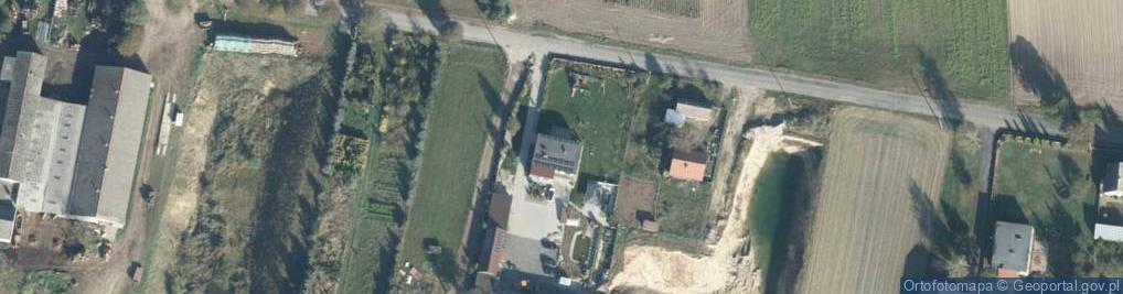 Zdjęcie satelitarne Szlachcin-Huby ul.