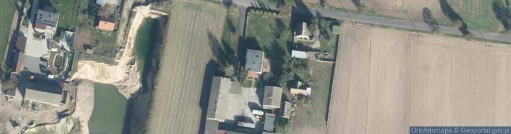 Zdjęcie satelitarne Szlachcin-Huby ul.
