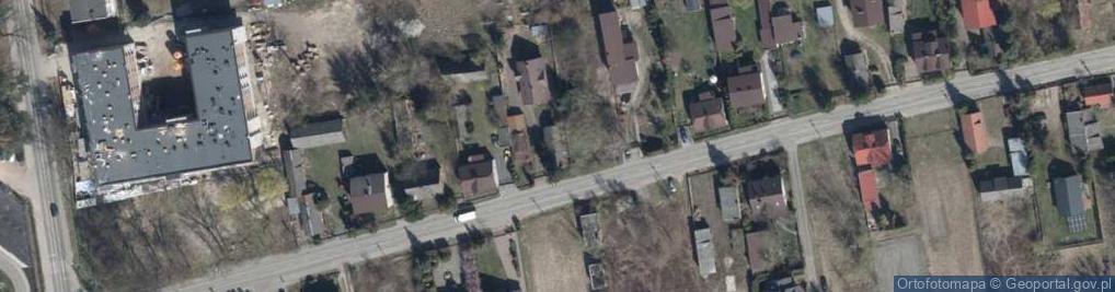 Zdjęcie satelitarne Szymanów ul.