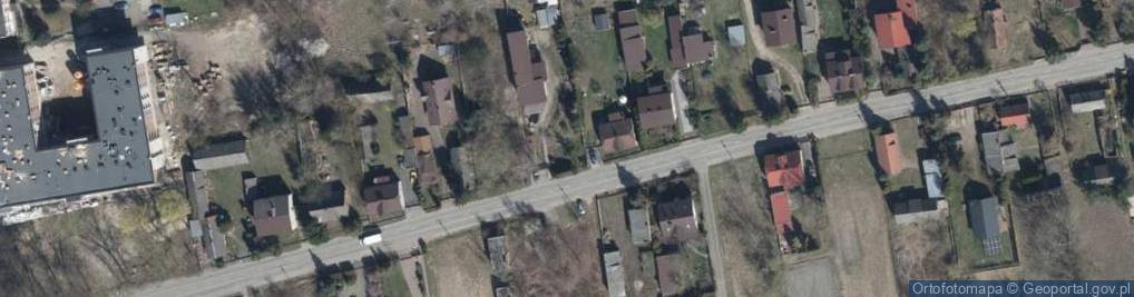 Zdjęcie satelitarne Szymanów ul.